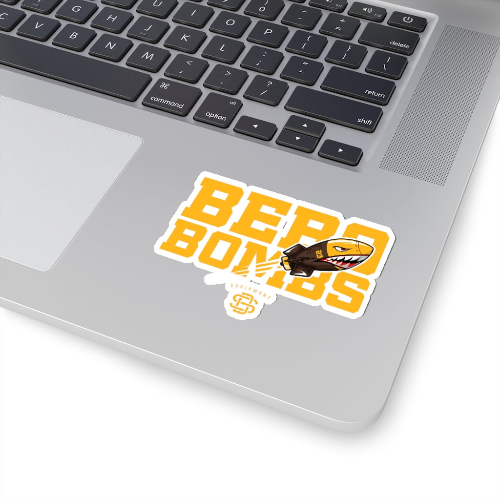 Bebo Bombs Kiss-Cut Stickers
