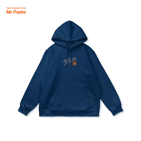 Mr. Padre Alternate (Midweight Navy Hoodie) - Limited Release