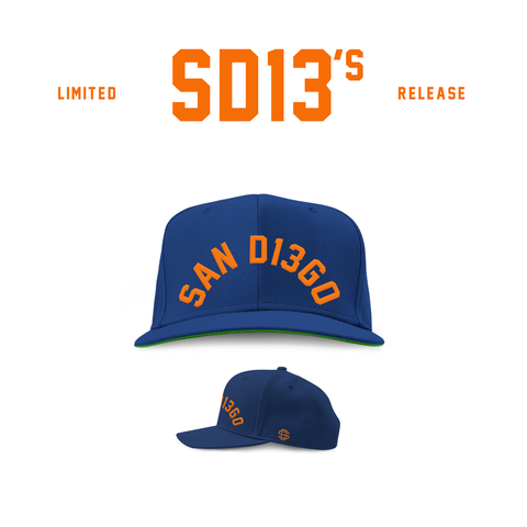 SD13  Snapback (98 Navy Orange) Pre-Draft