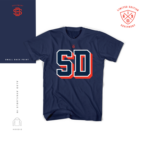 98 SD Short Sleeve Tee - Navy (Pre-Draft)