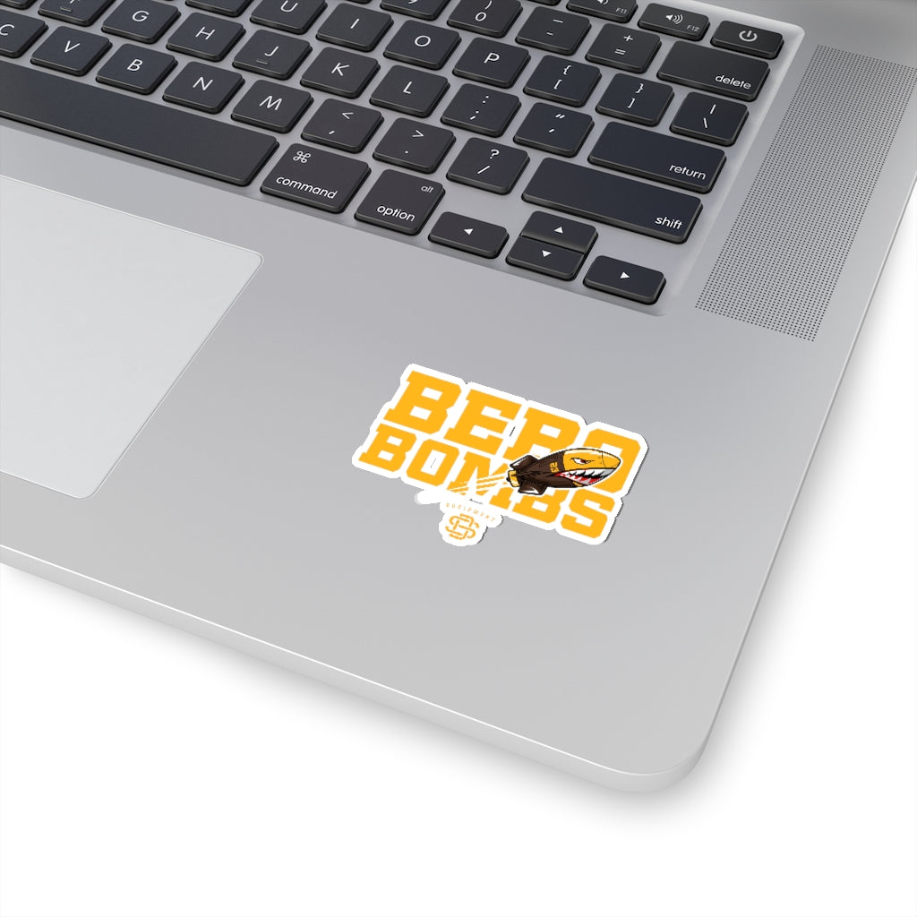 Bebo Bombs Kiss-Cut Stickers
