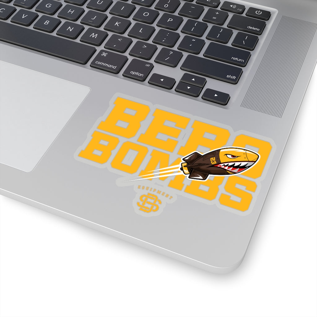 Bebo Bombs Kiss-Cut Stickers