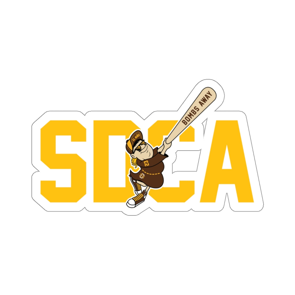 SDCA Kiss-Cut Stickers